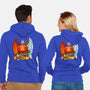 Roll To The Top-unisex zip-up sweatshirt-Vallina84