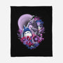 Spirits In Moonlight-none fleece blanket-fanfabio