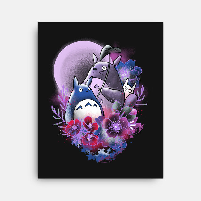 Spirits In Moonlight-none stretched canvas-fanfabio
