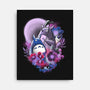 Spirits In Moonlight-none stretched canvas-fanfabio