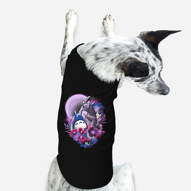 Spirits In Moonlight-dog basic pet tank-fanfabio