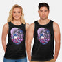 Spirits In Moonlight-unisex basic tank-fanfabio