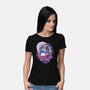 Spirits In Moonlight-womens basic tee-fanfabio