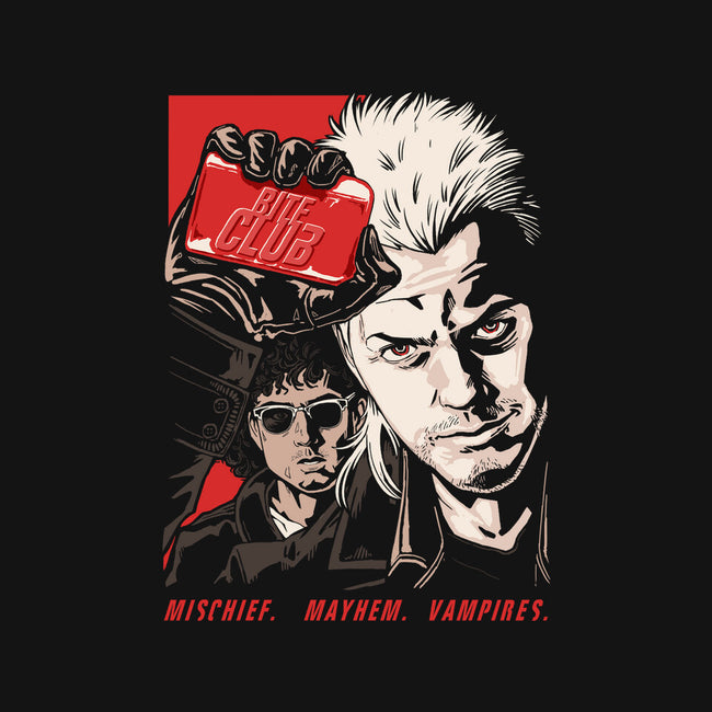 Bite Club-none stretched canvas-goodidearyan