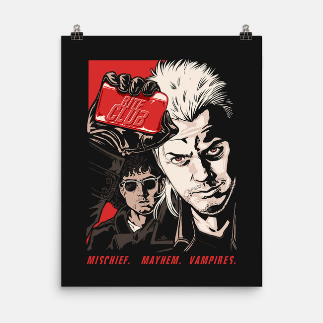 Bite Club-none matte poster-goodidearyan