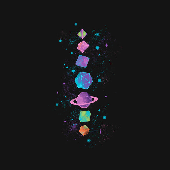Space Dice-none fleece blanket-ricolaa