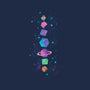 Space Dice-none polyester shower curtain-ricolaa