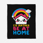 Be At Home-none fleece blanket-NemiMakeit