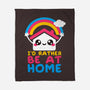 Be At Home-none fleece blanket-NemiMakeit