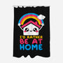 Be At Home-none polyester shower curtain-NemiMakeit