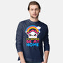 Be At Home-mens long sleeved tee-NemiMakeit