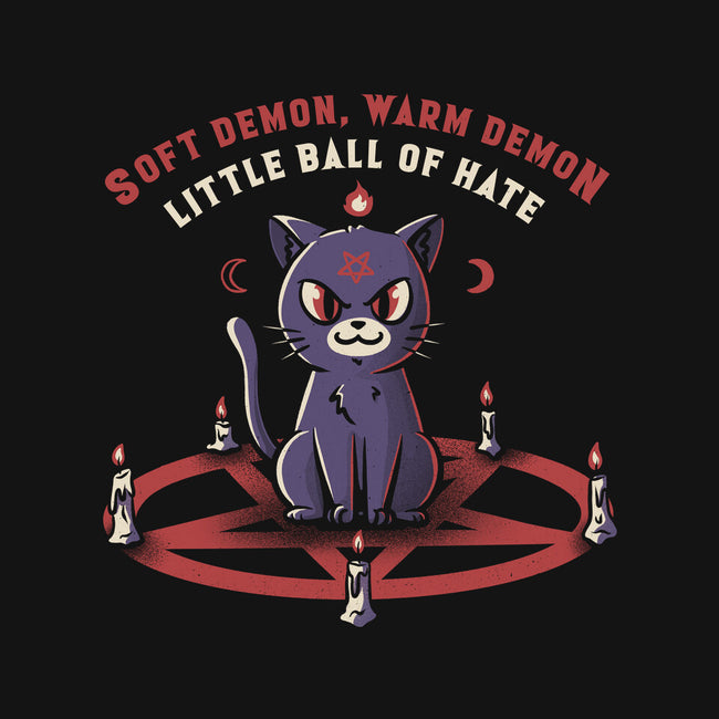 Little Ball Of Hate-cat basic pet tank-tobefonseca