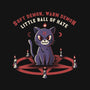 Little Ball Of Hate-cat basic pet tank-tobefonseca