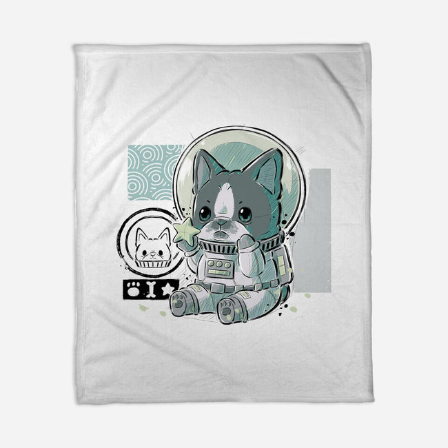 AstroDog-none fleece blanket-xMorfina