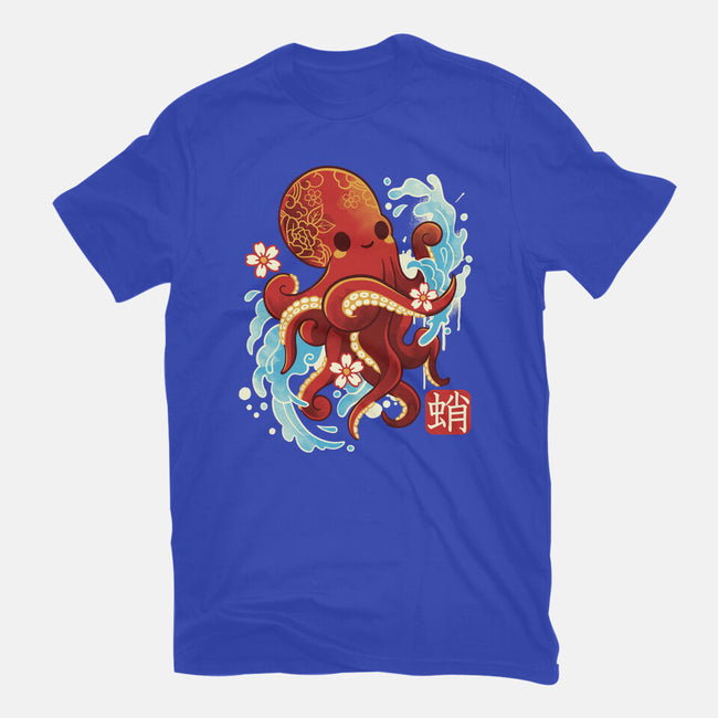 Japanese Octopus Kawaii-mens basic tee-NemiMakeit