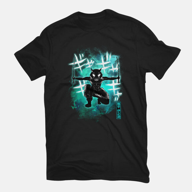 Cosmic Boar-youth basic tee-fanfreak1