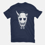 Hannya Mask-unisex basic tee-Alundrart