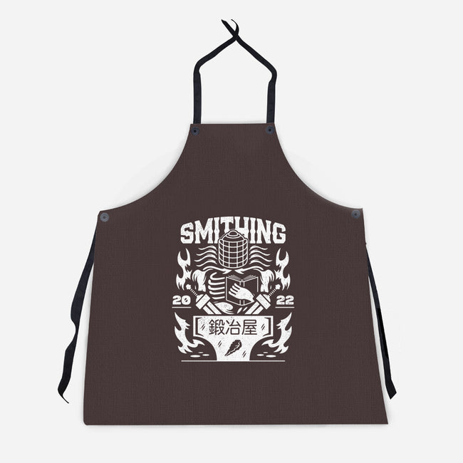 The Smithing Master-unisex kitchen apron-Logozaste
