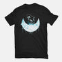 Moon Whale-unisex basic tee-Vallina84