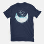 Moon Whale-youth basic tee-Vallina84