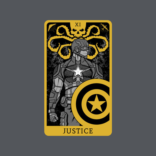 Justice Card-none stretched canvas-danielmorris1993