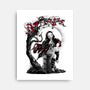 Human Turned Demon-none stretched canvas-ddjvigo