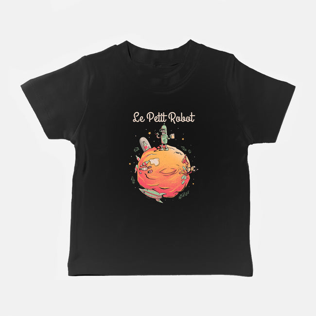 Le Petit Robot's Planet-baby basic tee-eduely