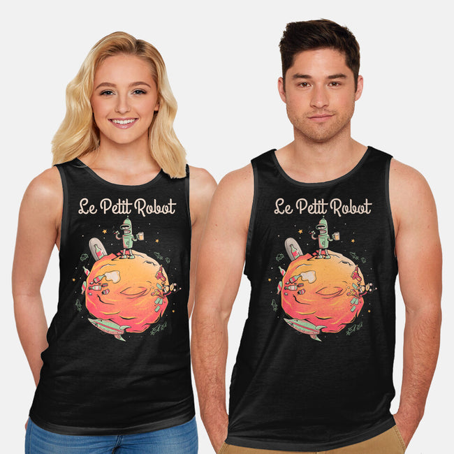 Le Petit Robot's Planet-unisex basic tank-eduely