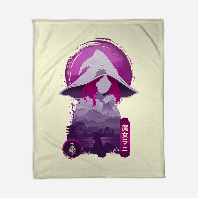 Ranni The Witch-none fleece blanket-hirolabs