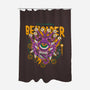 Beholder-none polyester shower curtain-Logozaste