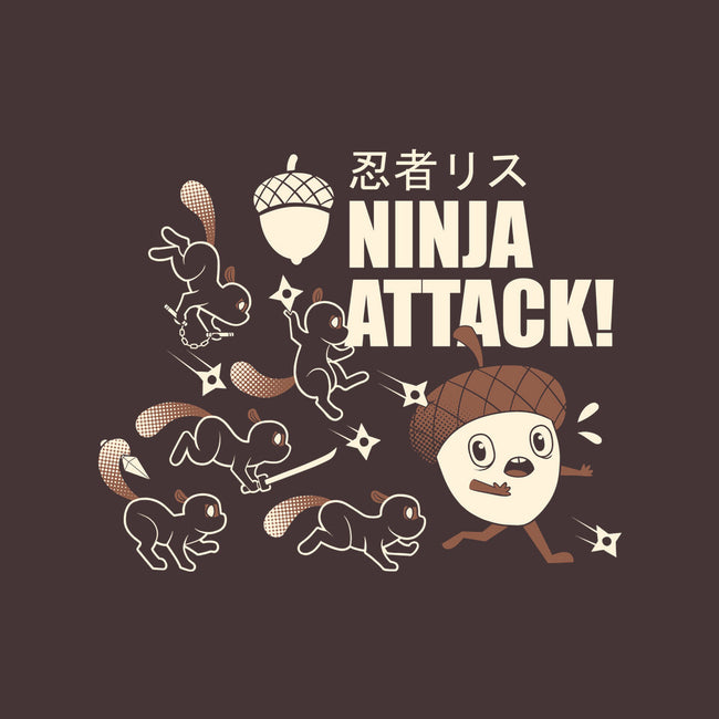 Ninja Attack-none polyester shower curtain-tobefonseca