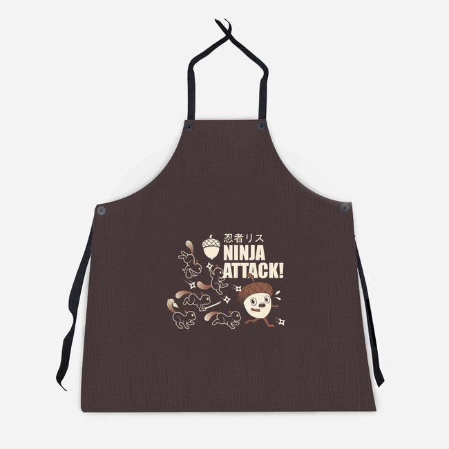 Ninja Attack-unisex kitchen apron-tobefonseca
