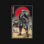 Lone Ronin And Cub-cat basic pet tank-DrMonekers