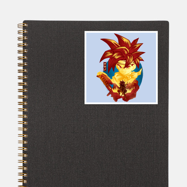 A Chrono Adventure-none glossy sticker-hypertwenty