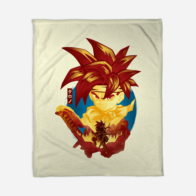 A Chrono Adventure-none fleece blanket-hypertwenty