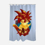 A Chrono Adventure-none polyester shower curtain-hypertwenty