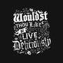 To Live Deliciously-none memory foam bath mat-Nemons