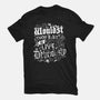 To Live Deliciously-mens basic tee-Nemons