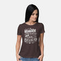 To Live Deliciously-womens basic tee-Nemons