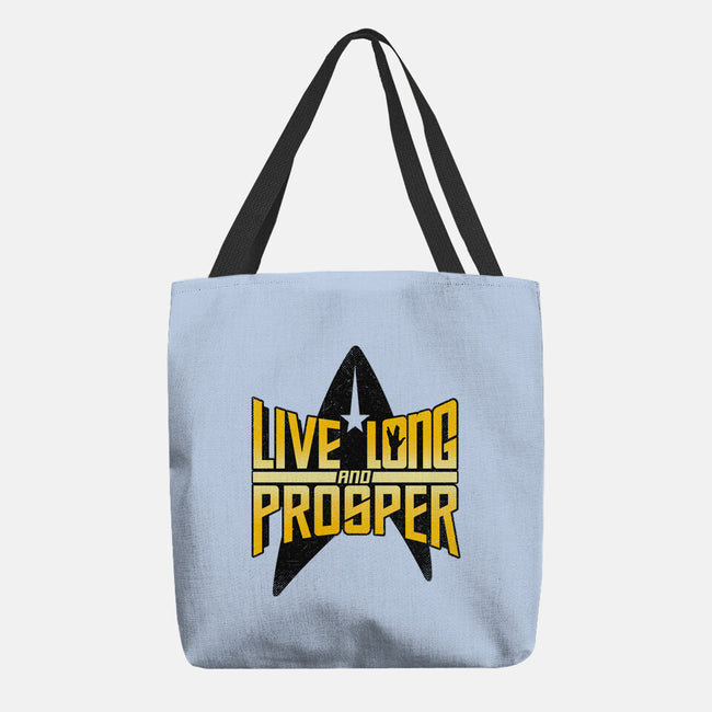Live Long-none basic tote bag-Getsousa!