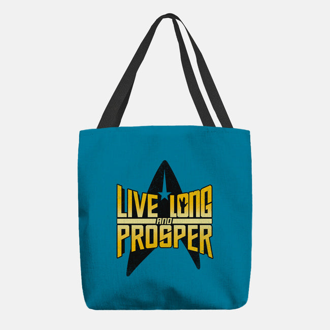 Live Long-none basic tote bag-Getsousa!