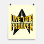 Live Long-none matte poster-Getsousa!