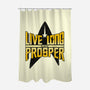 Live Long-none polyester shower curtain-Getsousa!