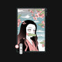 Traditional Nezuko-none stretched canvas-IKILO