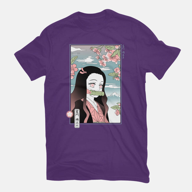 Traditional Nezuko-mens basic tee-IKILO