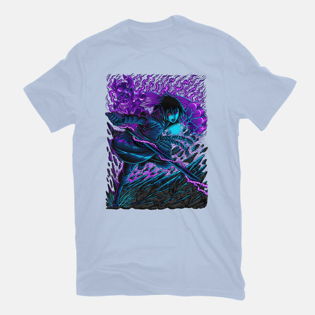 Sasuke X Susanoo-womens basic tee-alanside
