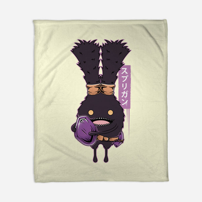 Spriggan-none fleece blanket-Alundrart
