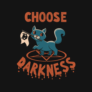 Cat Chooses Darkness