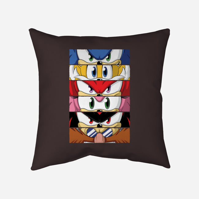 Sonic Eyes-none non-removable cover w insert throw pillow-danielmorris1993