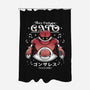 Gato-none polyester shower curtain-Alundrart